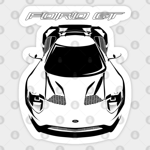 Ford GT 2017-2020 Sticker by V8social